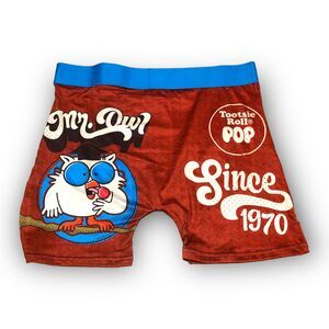 Happy Boxer Tootsie Roll Pop "Mr. Owl Men's Boxer Brief - Small